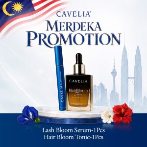 CAVELIA Bundle Pack (1 Hair Tonic + 1 Eyelash)